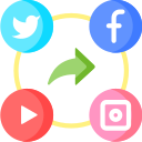 Scroll LinkedIn & Instagram feeds
