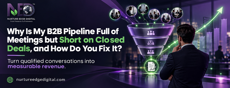Why Is My B2B Pipeline Full of Meetings but Short on Closed Deals, and How Do You Fix It?