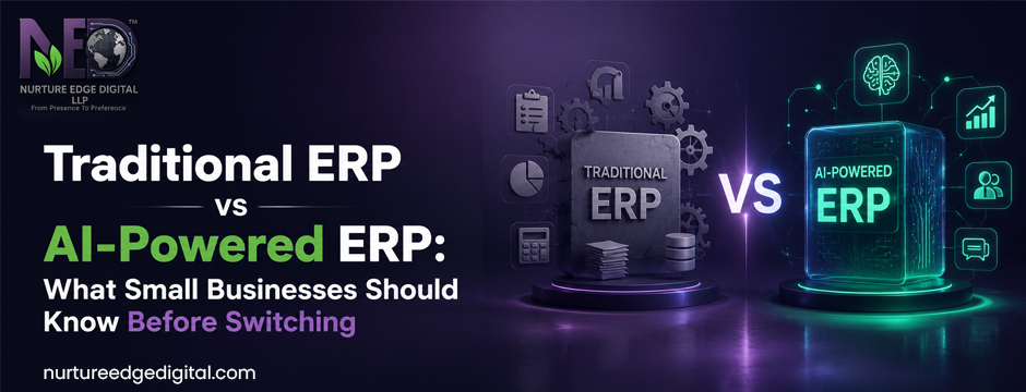 Traditional ERP vs AI-Powered ERP: What Small Businesses Should Know Before Switching