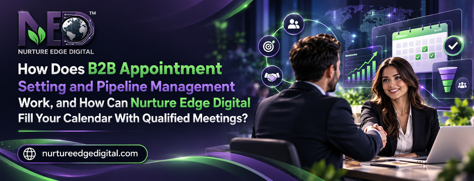 How Does B2B Appointment Setting and Pipeline Management Work, and How Can Nurture Edge Digital Fill Your Calendar With Qualified Meetings?