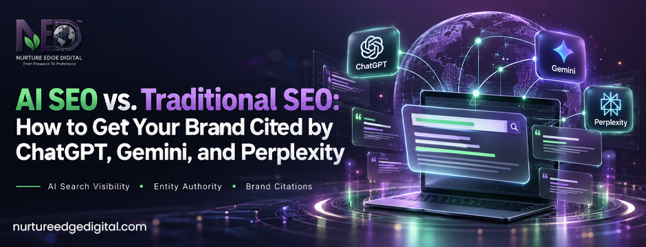 AI SEO vs. Traditional SEO: How to Get Your Brand Cited by ChatGPT, Gemini, and Perplexity